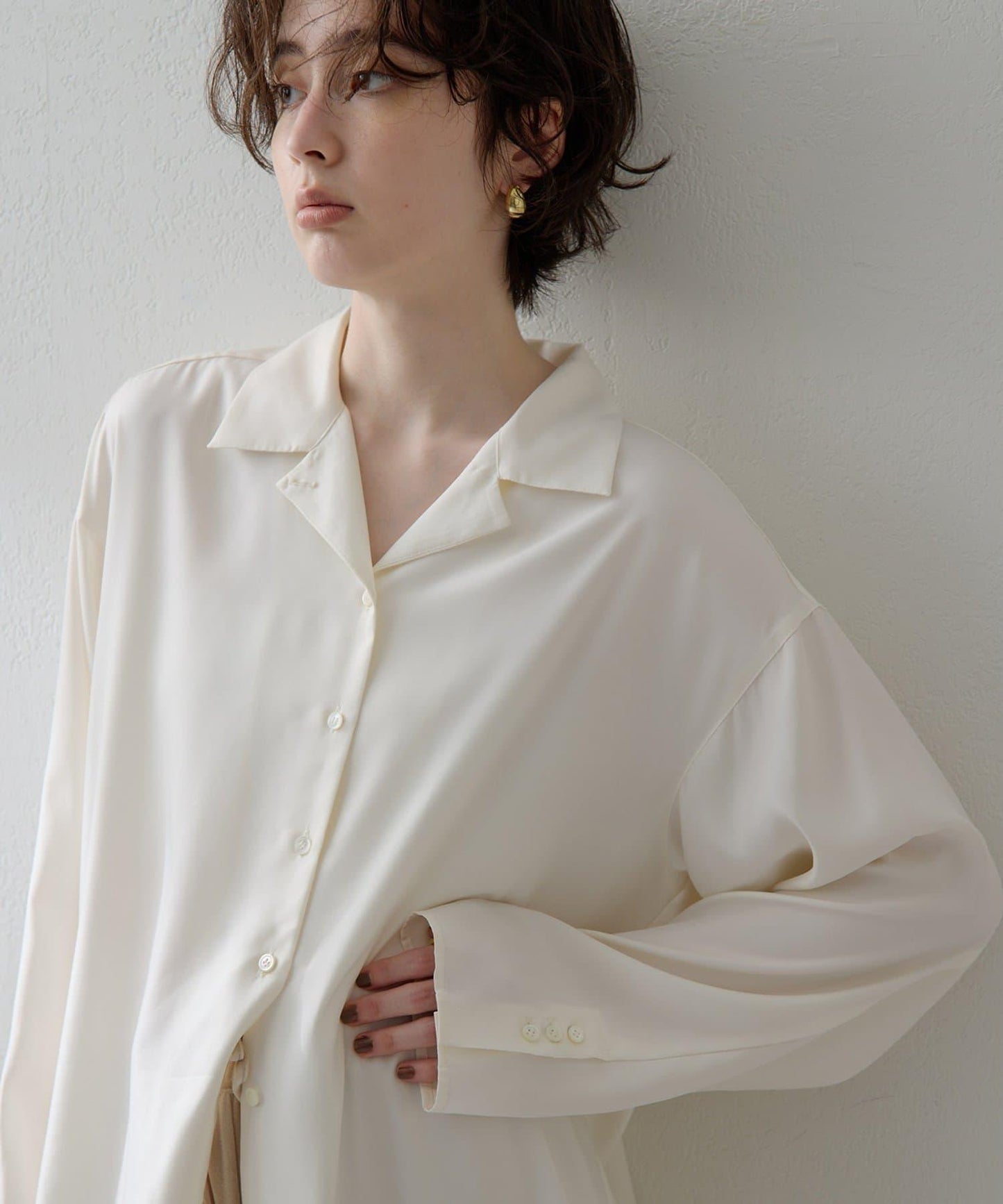 【THE PAUSE】纖維休閒襯衫