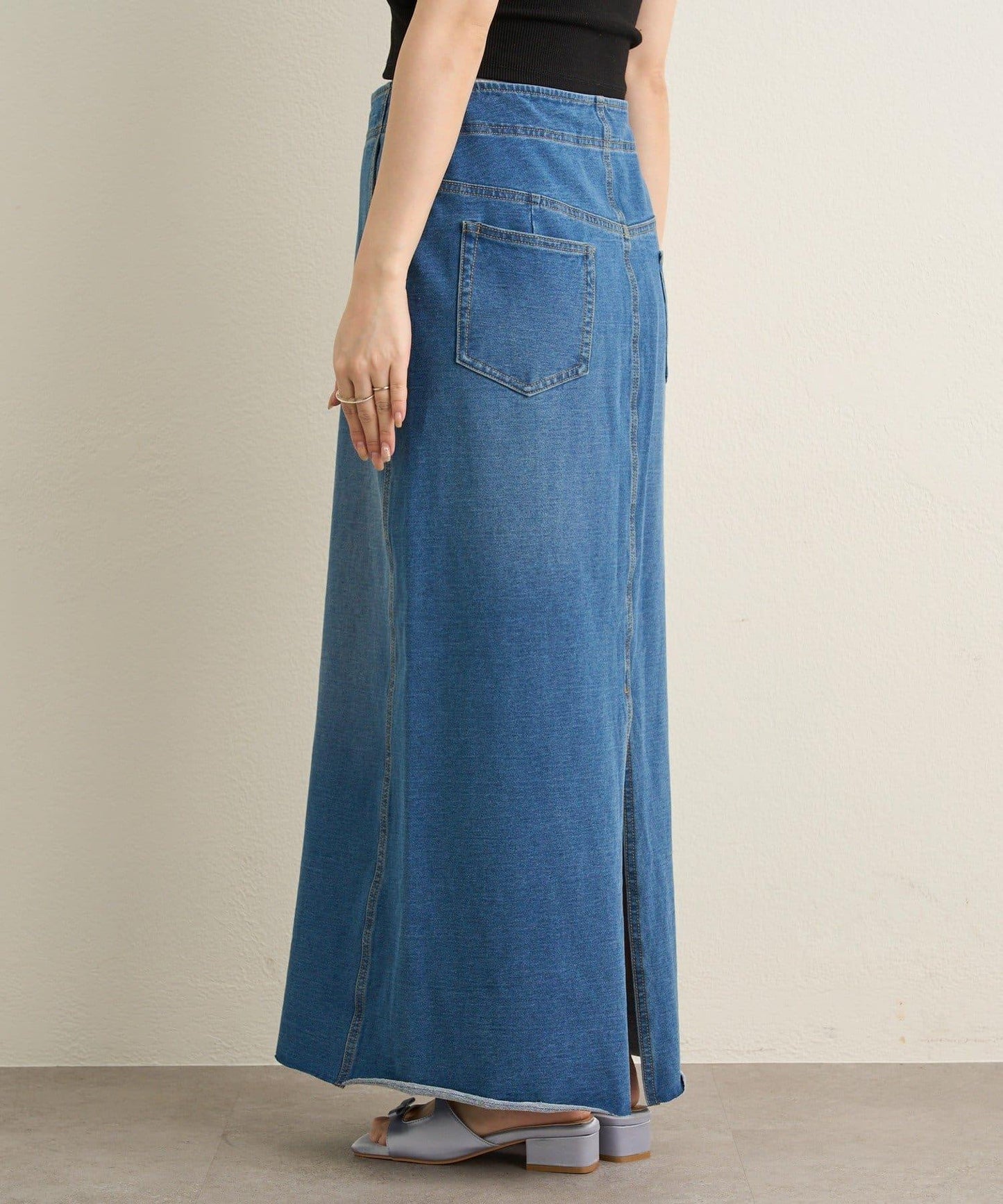 衛衣牛仔半身裙