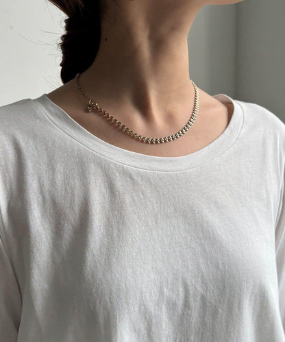 蕾絲拼接下襬長袖T恤