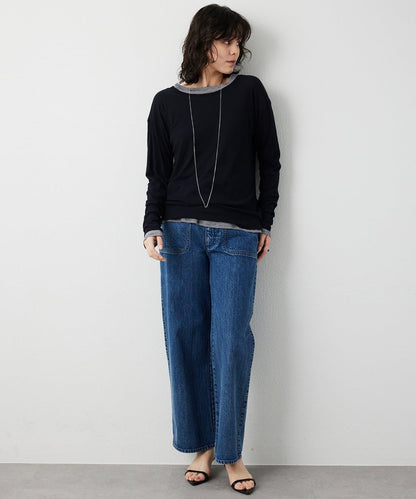 【THE PAUSE】牛仔工裝褲