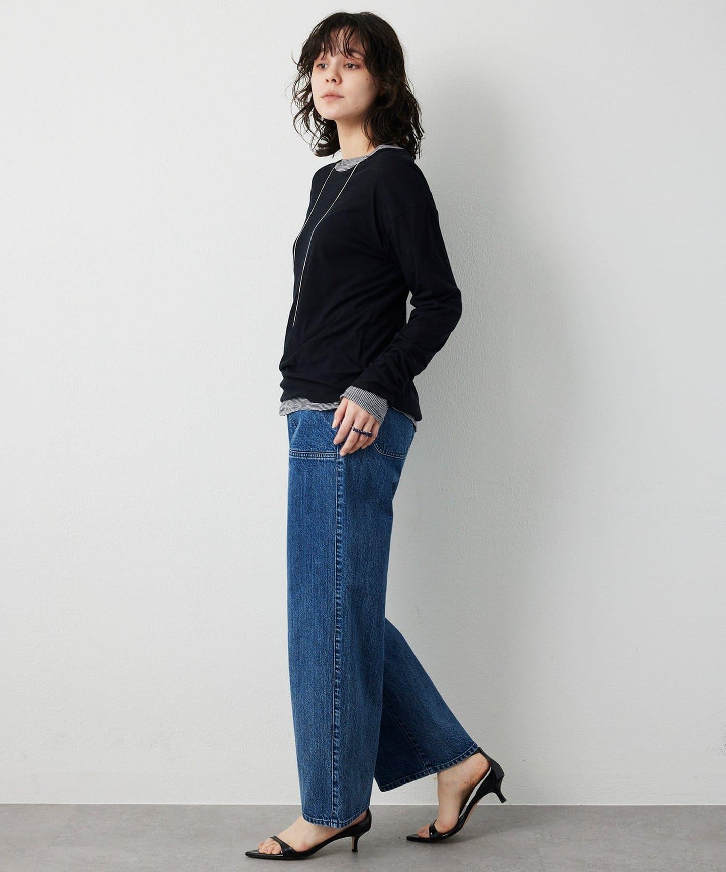 【THE PAUSE】牛仔工裝褲