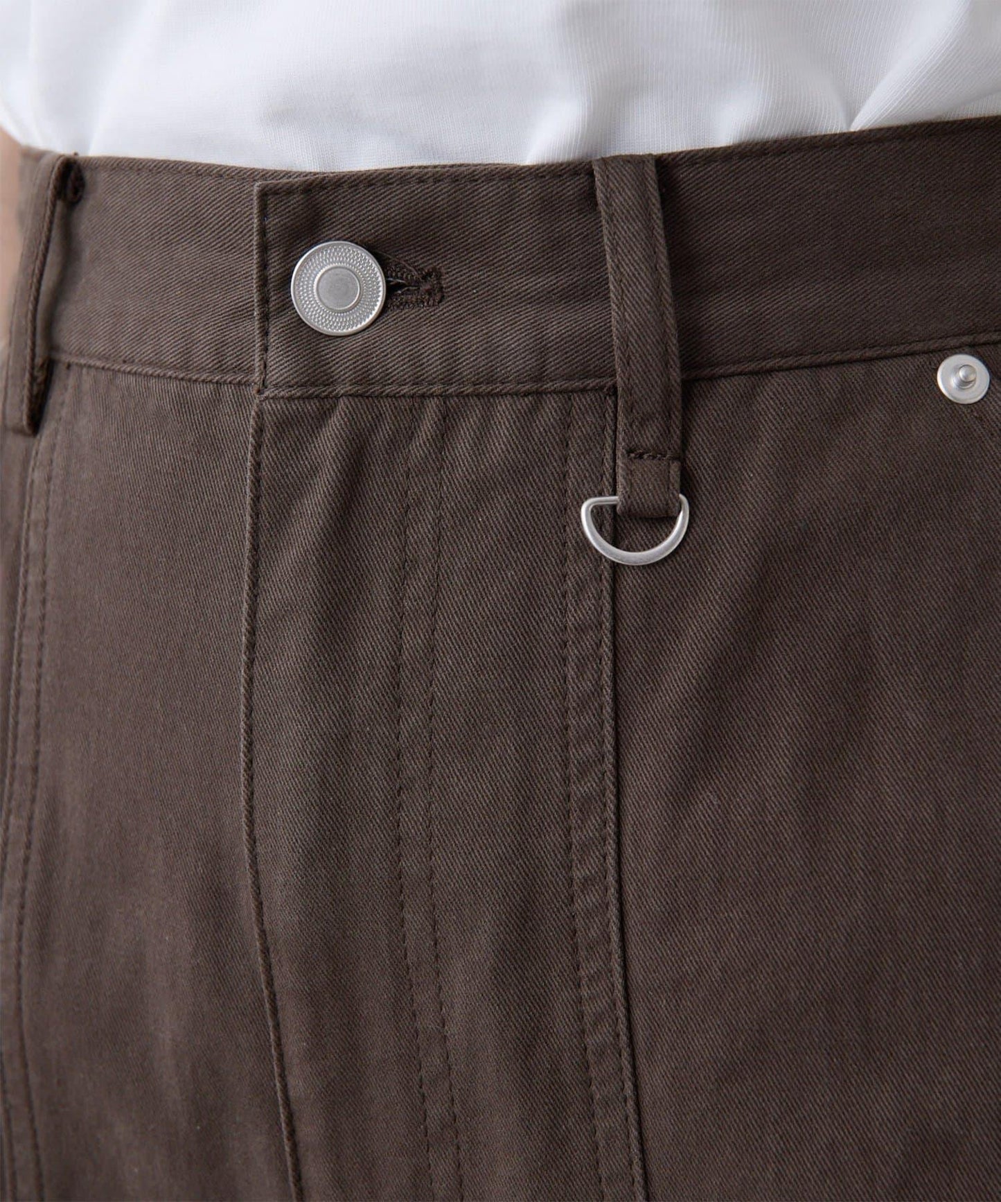 【THE PAUSE】棉斜紋工裝褲