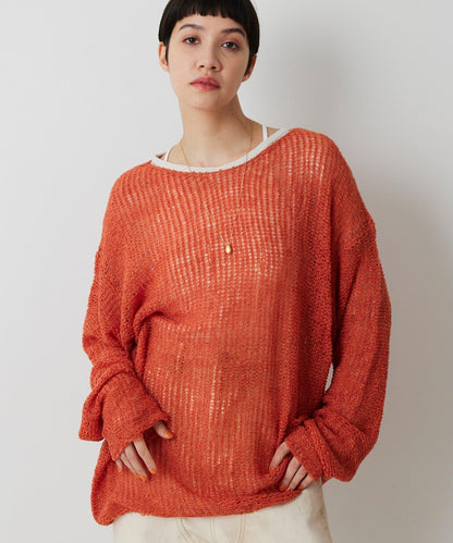 【THE PAUSE】網眼套頭衫