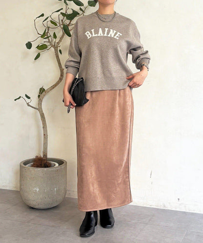 Logo針織衛衣套頭衫