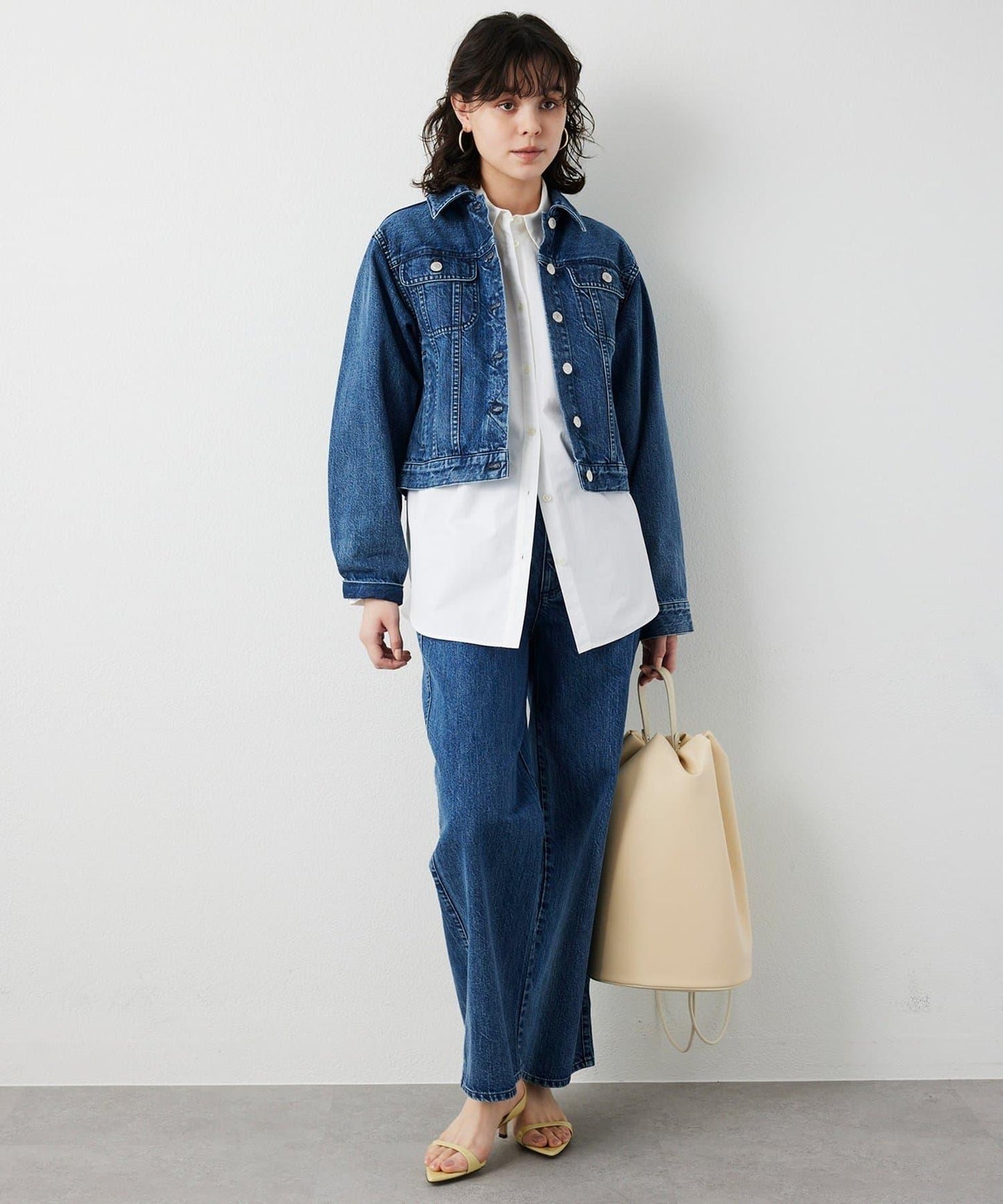 【THE PAUSE】牛仔工裝褲