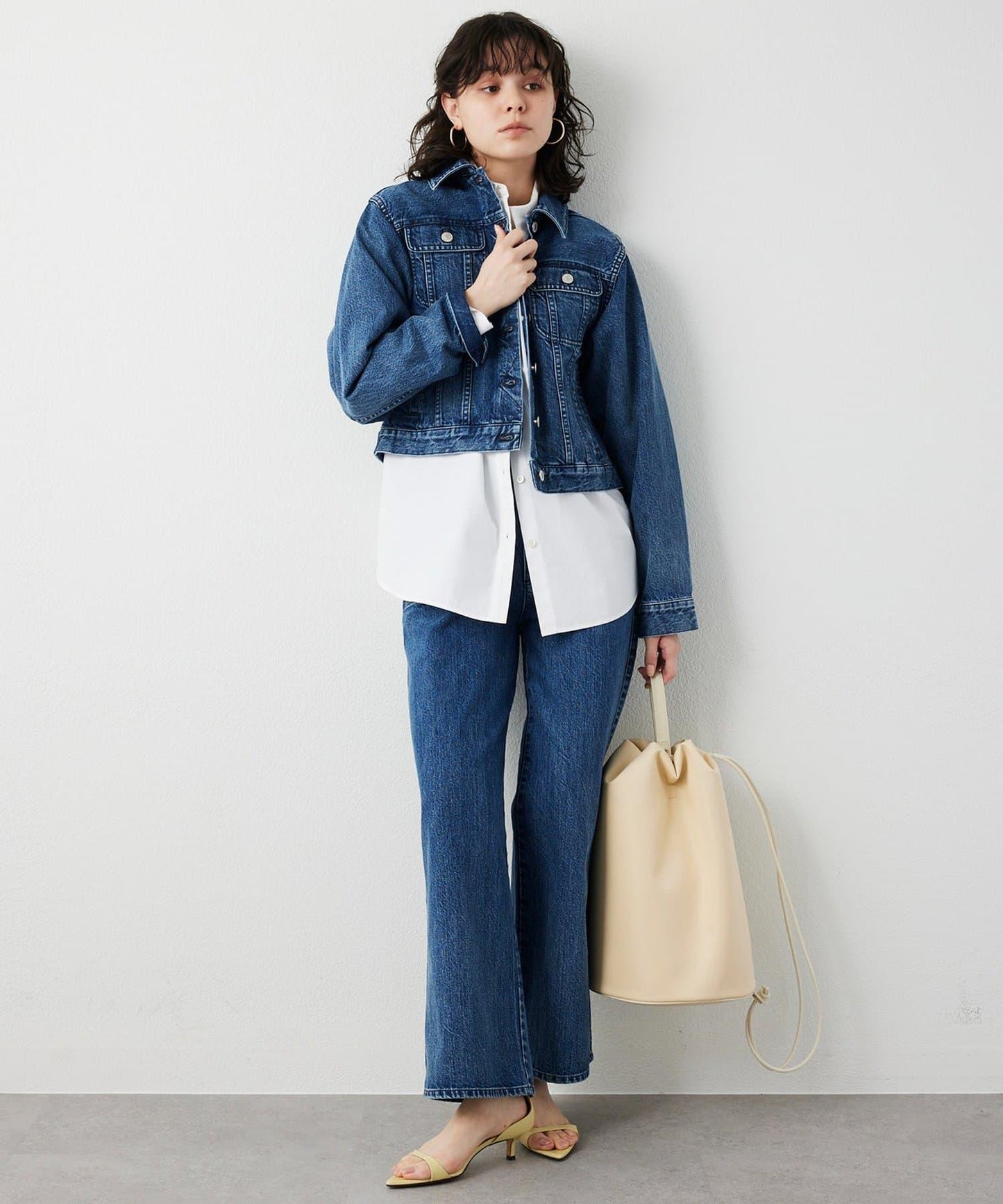 【THE PAUSE】牛仔工裝褲