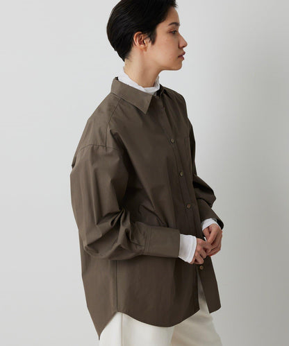 【THE PAUSE】口袋刺繡襯衫