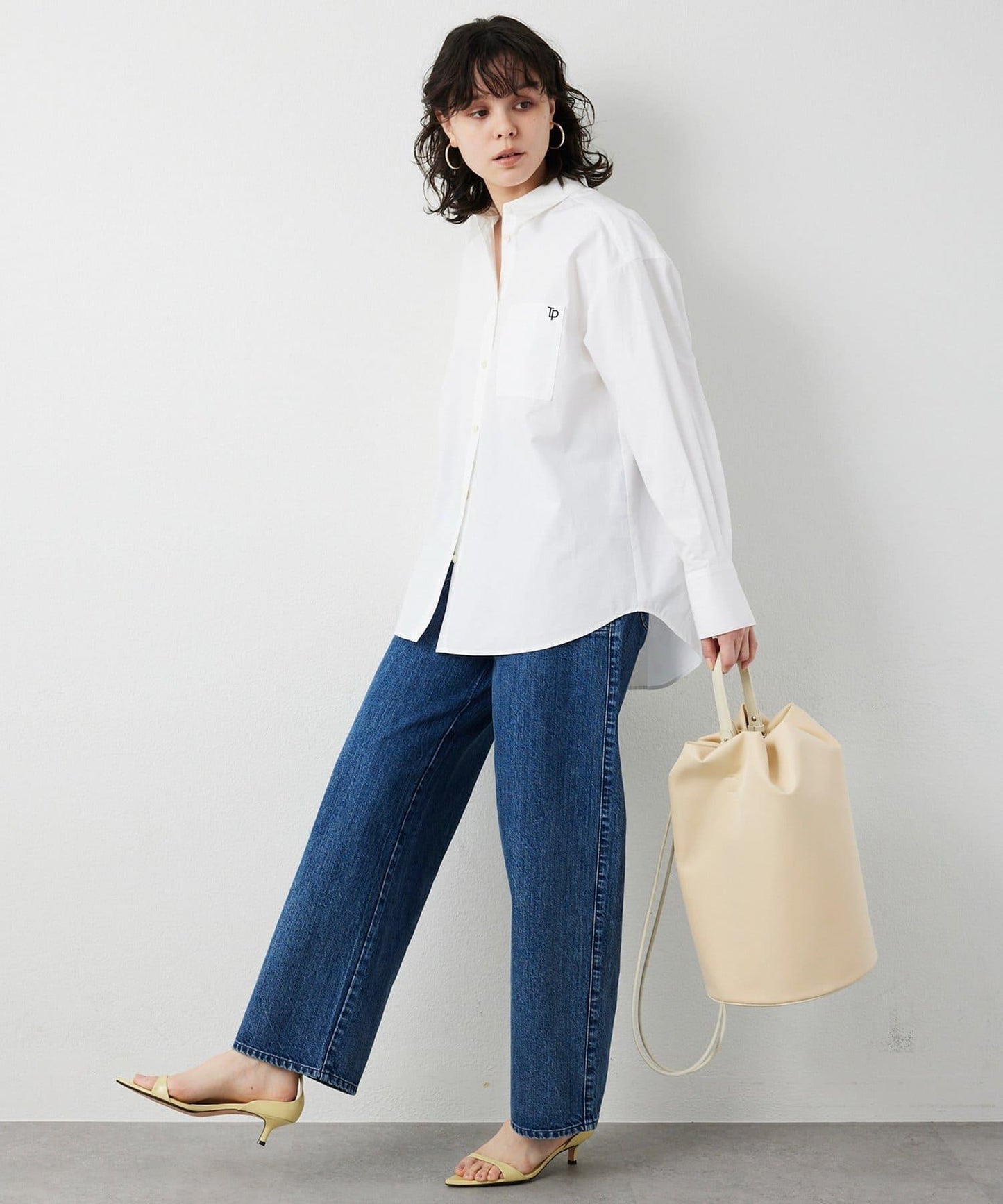 【THE PAUSE】牛仔工裝褲