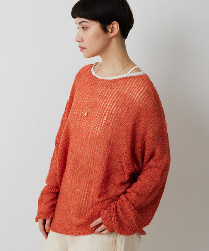 【THE PAUSE】網眼套頭衫