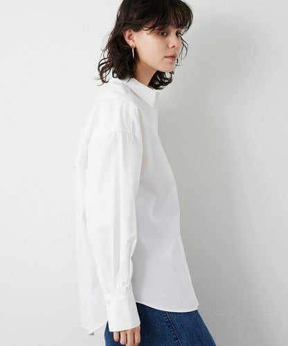 【THE PAUSE】口袋刺繡襯衫
