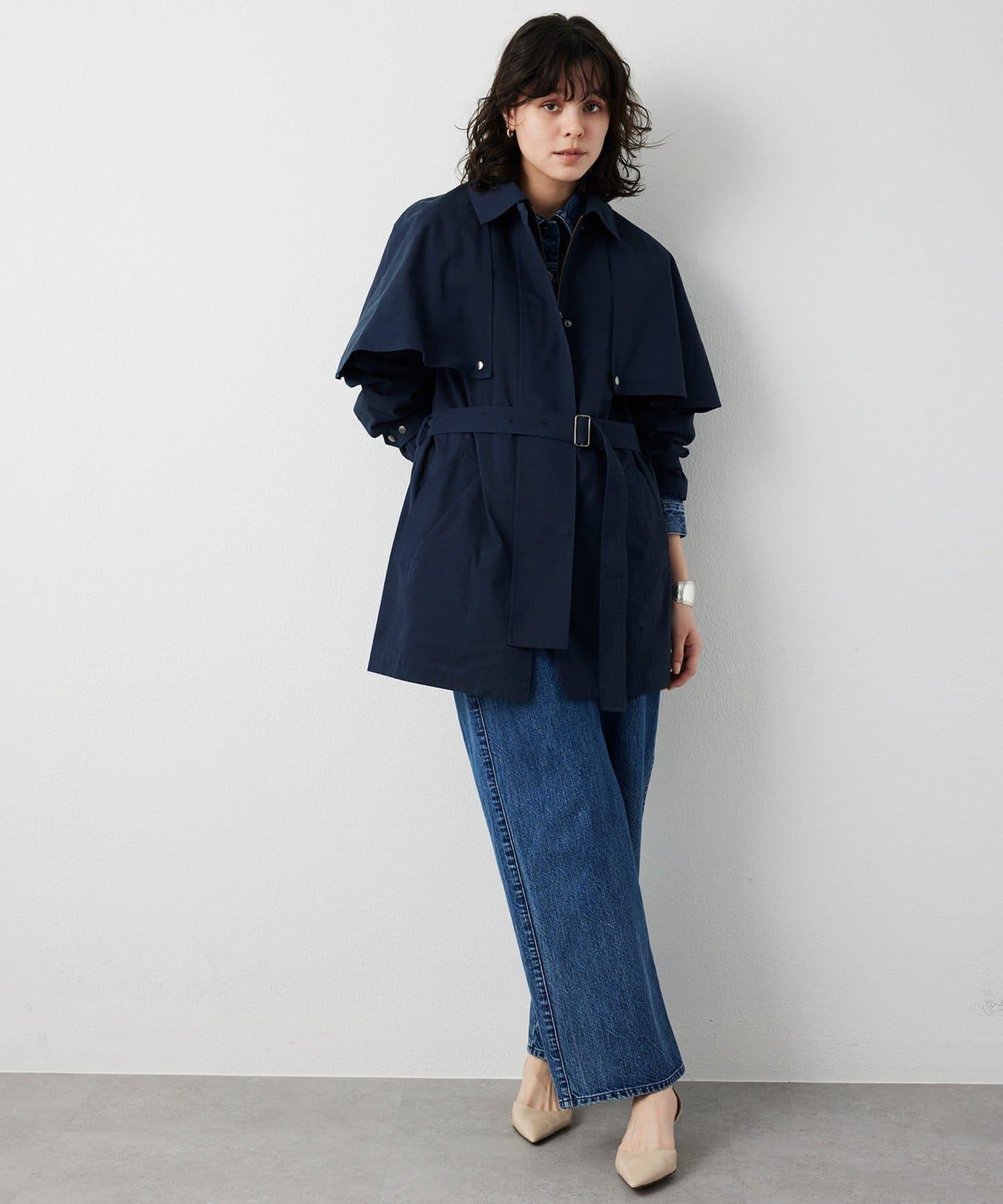 【THE PAUSE】牛仔工裝褲