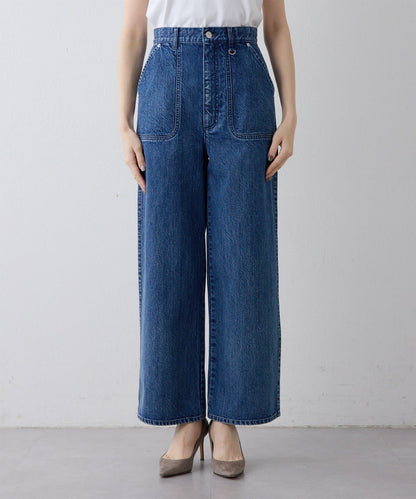 【THE PAUSE】牛仔工裝褲