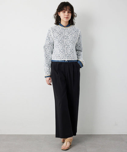 【THE PAUSE】植物花卉蕾絲襯衫