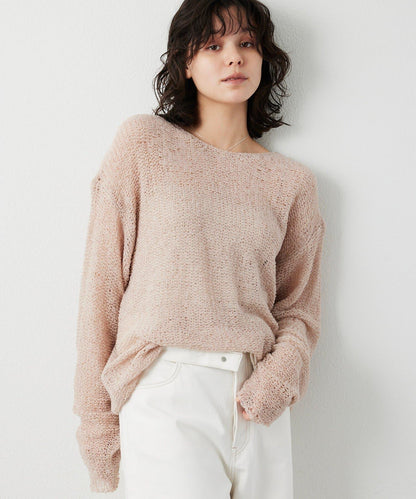 【THE PAUSE】網眼套頭衫