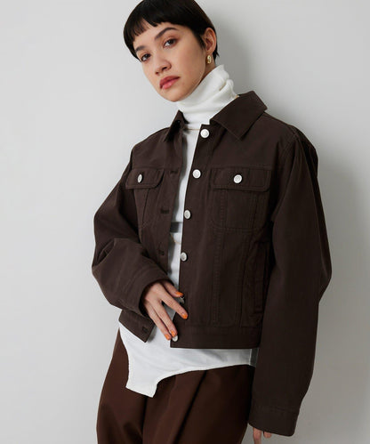 【THE PAUSE】棉斜紋夾克