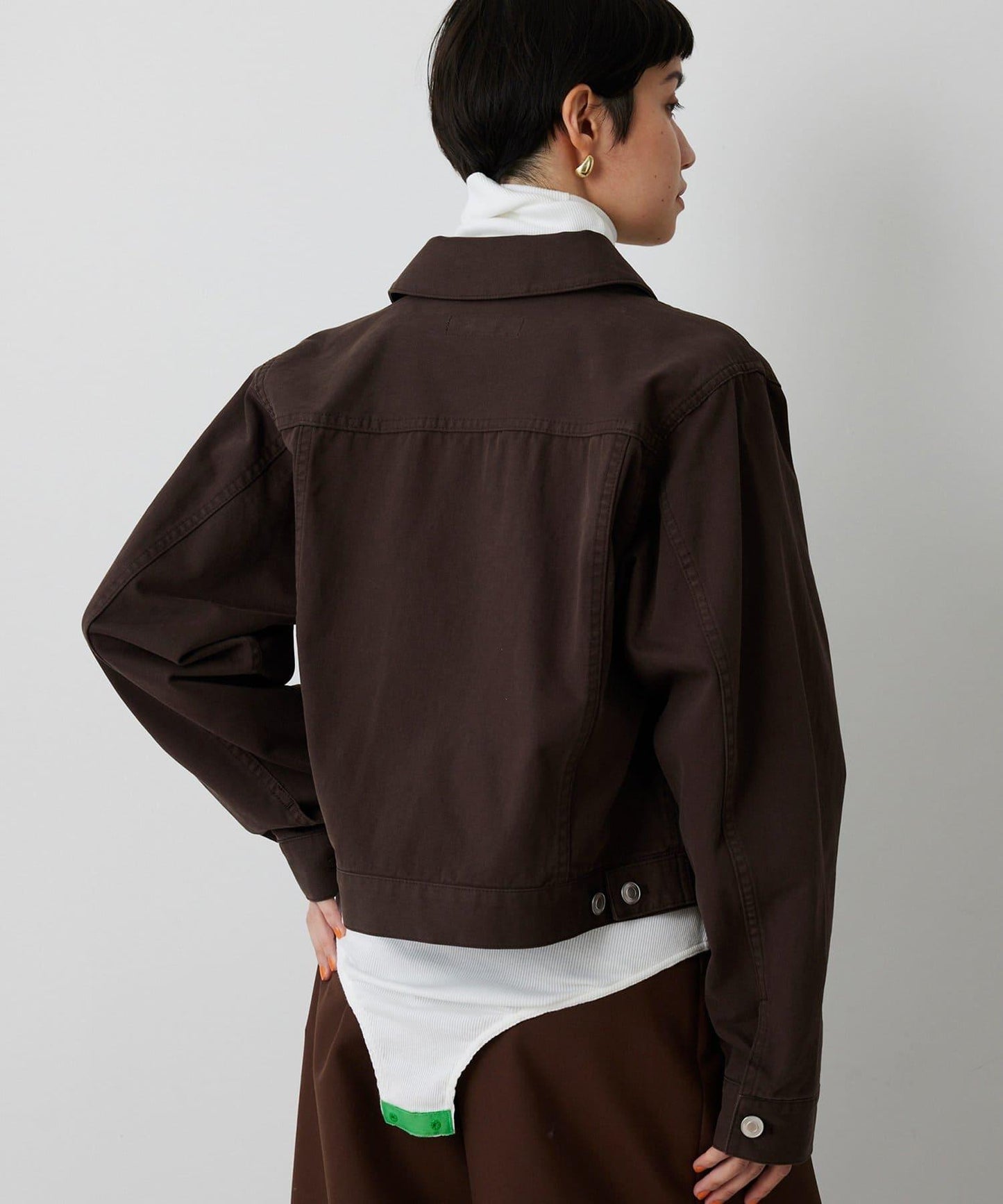 【THE PAUSE】棉斜紋夾克