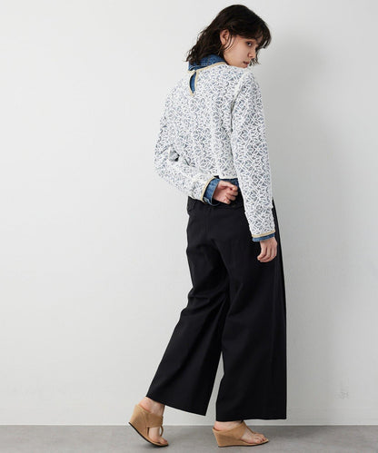 【THE PAUSE】植物花卉蕾絲襯衫