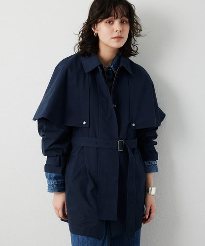 【THE PAUSE】斗篷大衣
