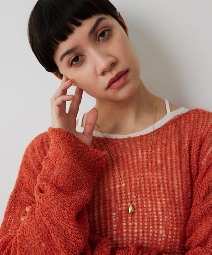 【THE PAUSE】網眼套頭衫