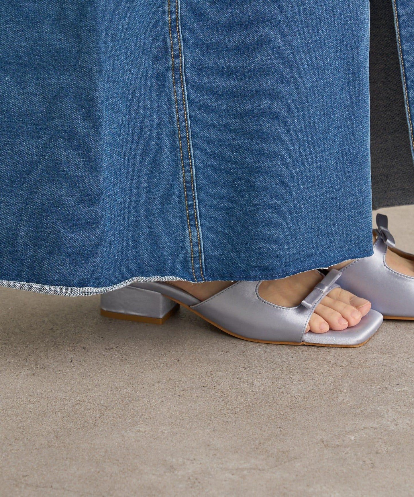 衛衣牛仔半身裙