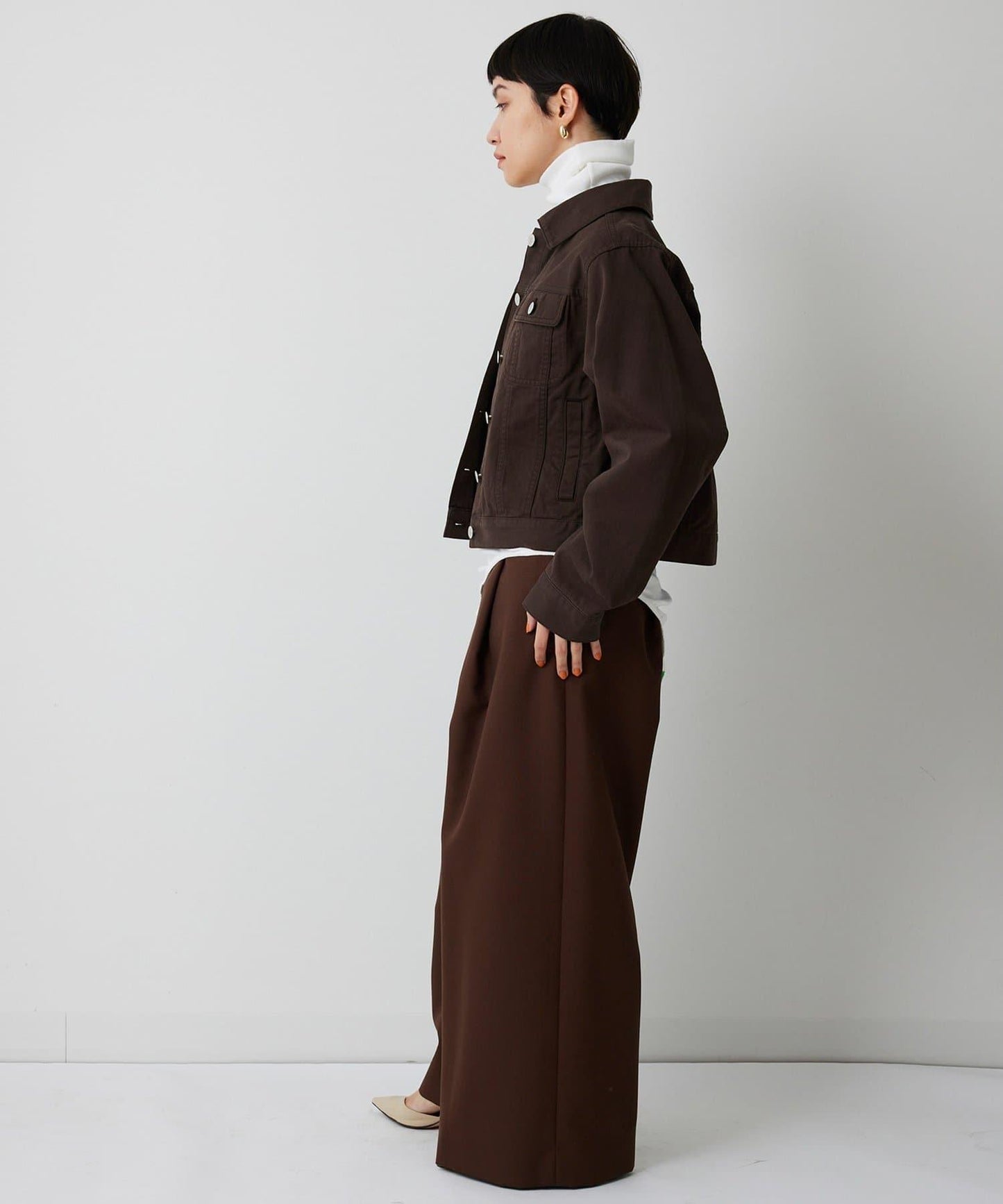 【THE PAUSE】棉斜紋夾克