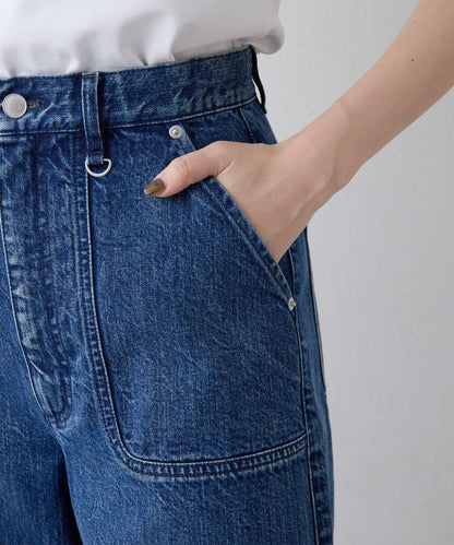 【THE PAUSE】牛仔工裝褲