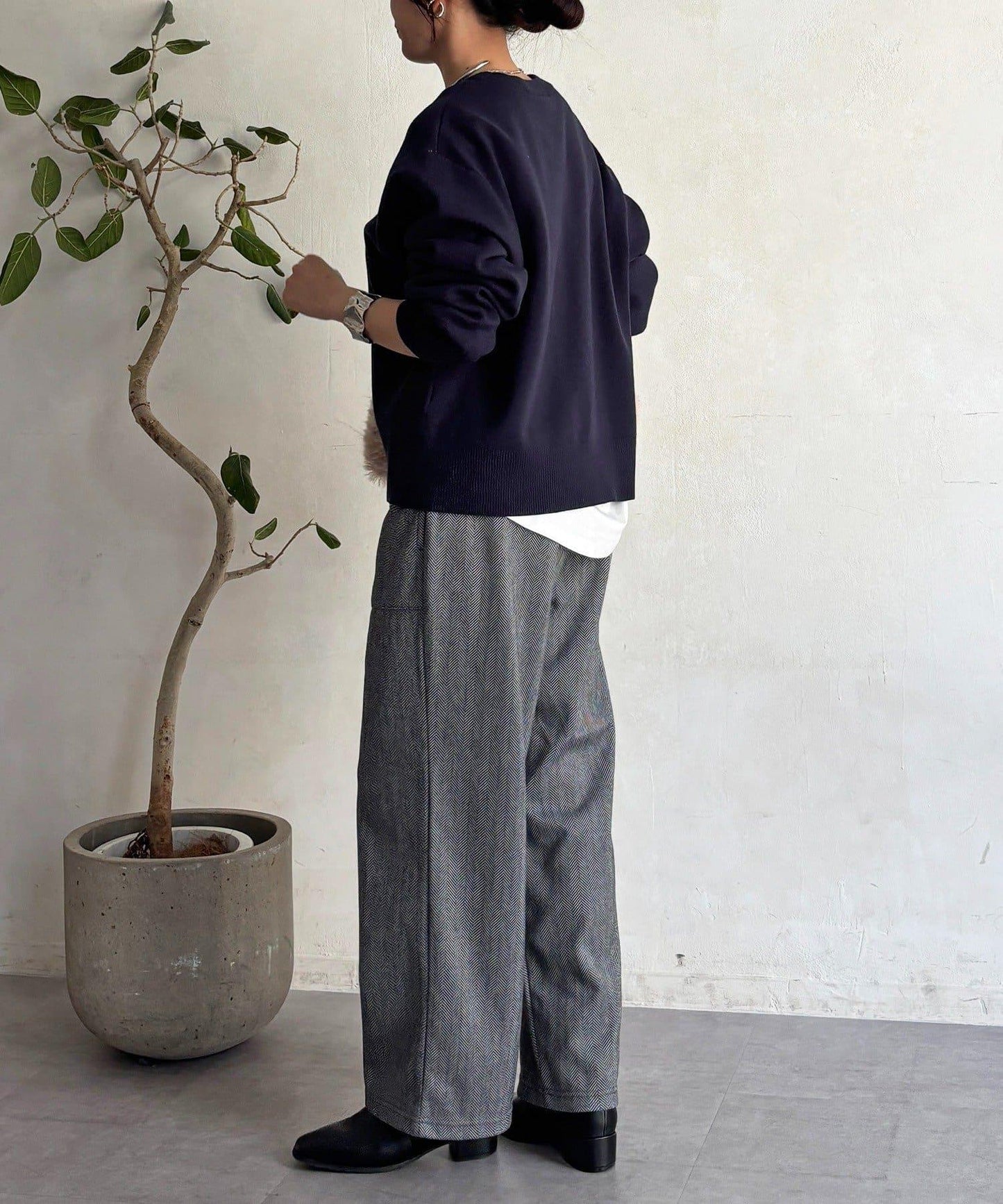 Logo針織衛衣套頭衫