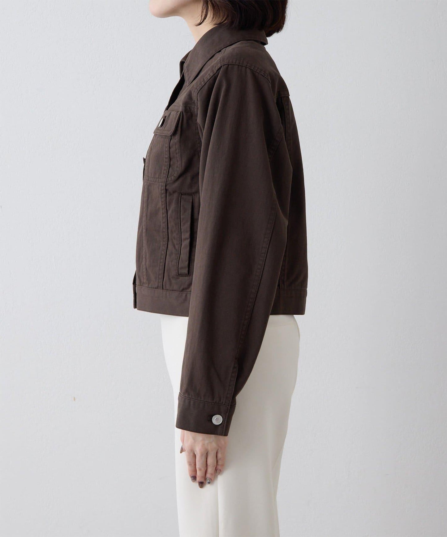 【THE PAUSE】棉斜紋夾克