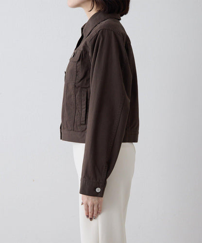 【THE PAUSE】棉斜紋夾克