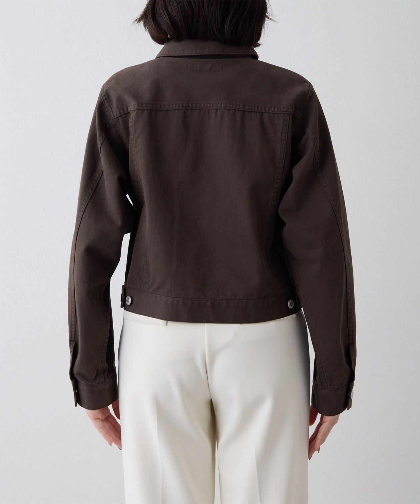 【THE PAUSE】棉斜紋夾克