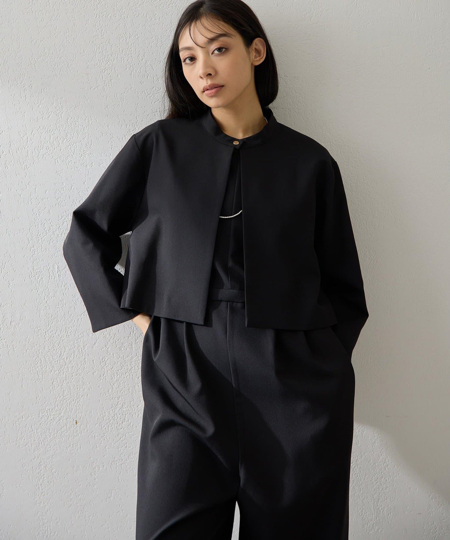 【THE PAUSE】西裝外套套裝連體褲
