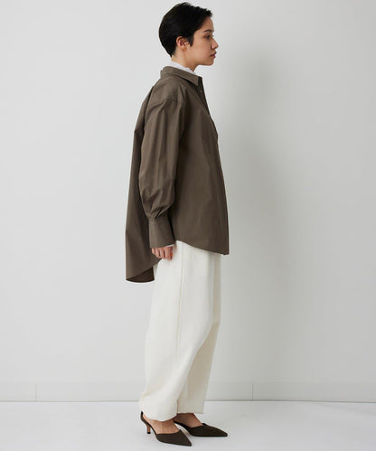 【THE PAUSE】口袋刺繡襯衫