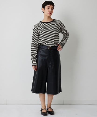 【THE PAUSE】條紋長袖T恤