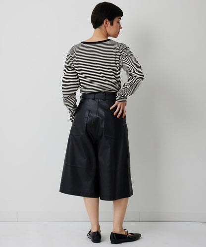 【THE PAUSE】條紋長袖T恤