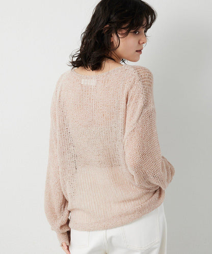 【THE PAUSE】網眼套頭衫