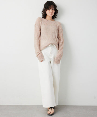 【THE PAUSE】網眼套頭衫