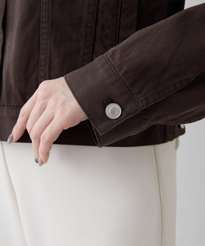 【THE PAUSE】棉斜紋夾克