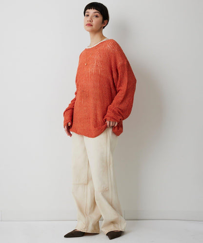 【THE PAUSE】網眼套頭衫