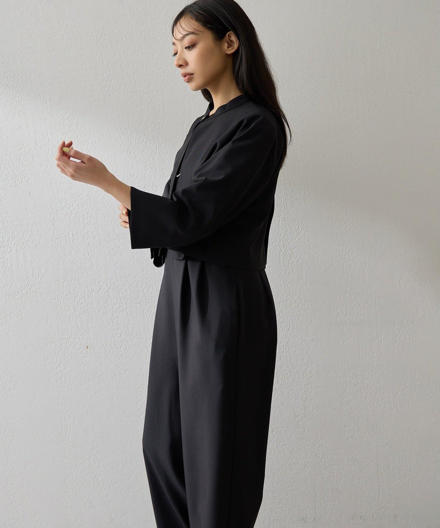 【THE PAUSE】西裝外套套裝連體褲