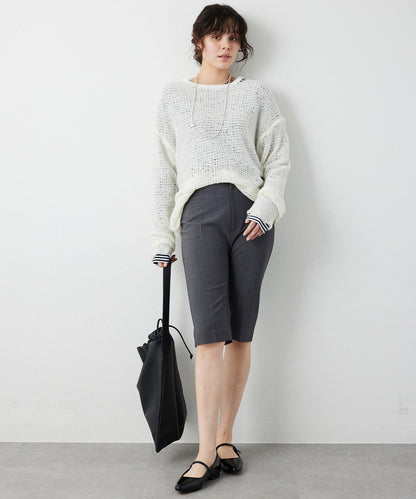 【THE PAUSE】網眼套頭衫