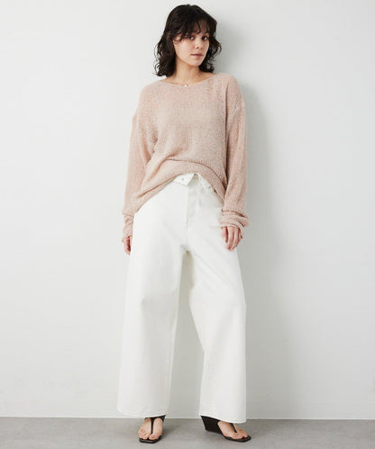 【THE PAUSE】網眼套頭衫