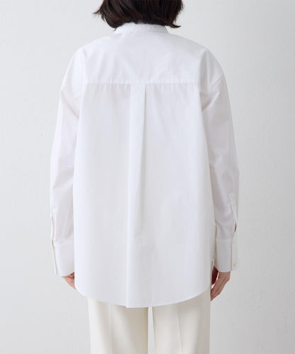 【THE PAUSE】口袋刺繡襯衫