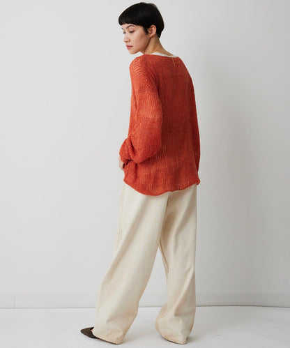 【THE PAUSE】網眼套頭衫