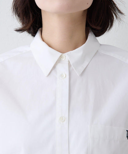 【THE PAUSE】口袋刺繡襯衫