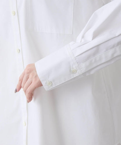 【THE PAUSE】口袋刺繡襯衫