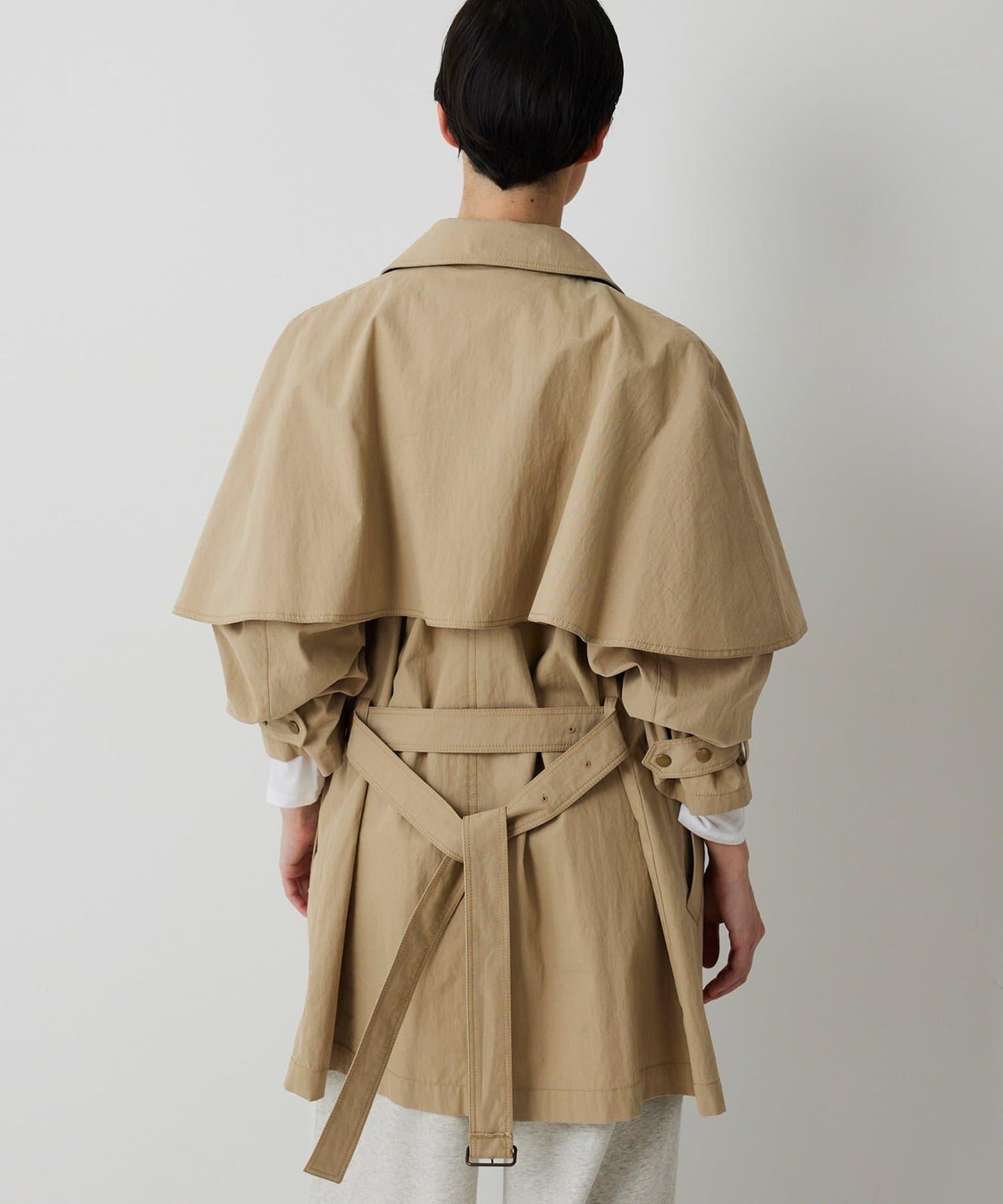 【THE PAUSE】斗篷大衣