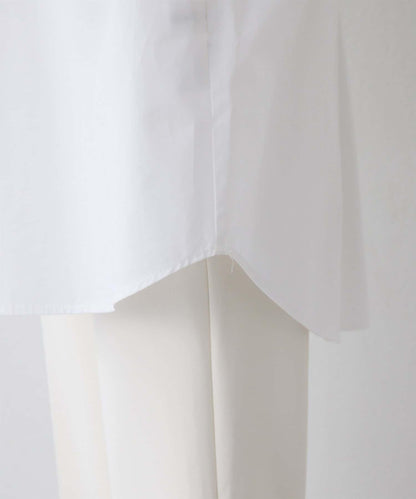 【THE PAUSE】口袋刺繡襯衫