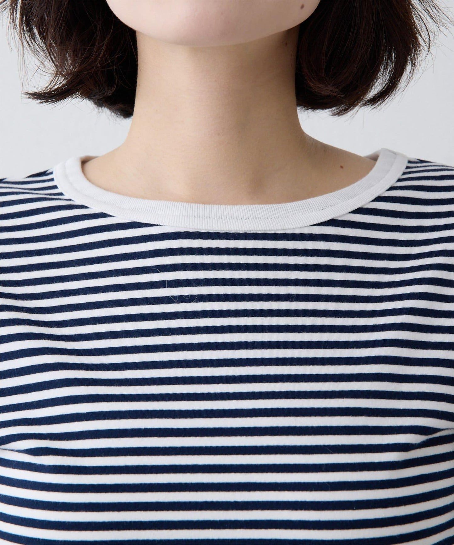 【THE PAUSE】條紋長袖T恤