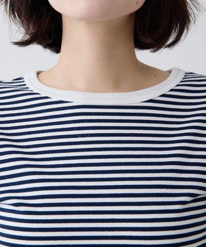 【THE PAUSE】條紋長袖T恤