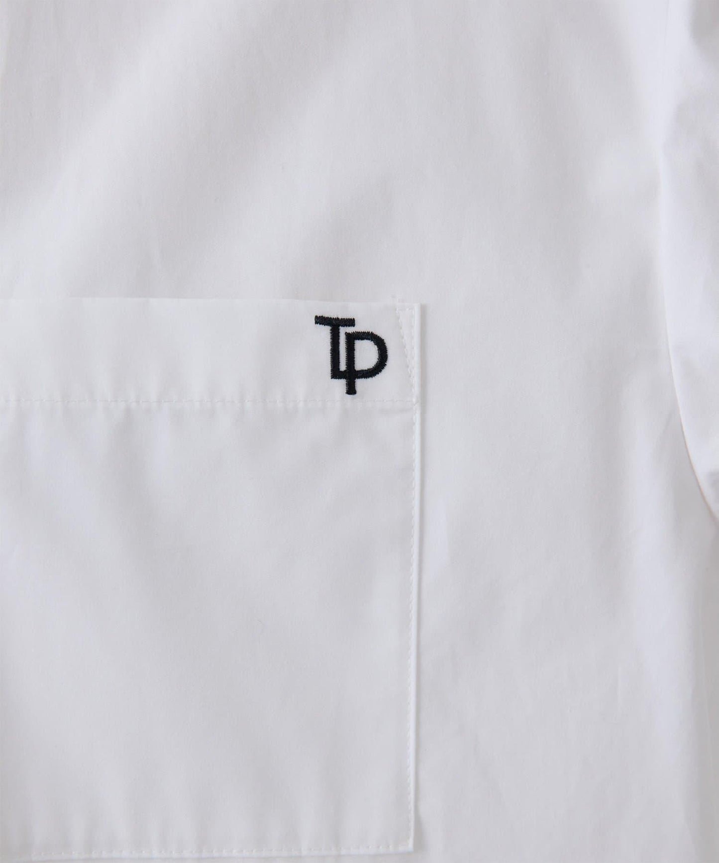 【THE PAUSE】口袋刺繡襯衫